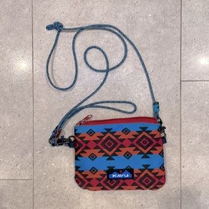 KAVU Renrose Crossbody Wallet with Rope Strap